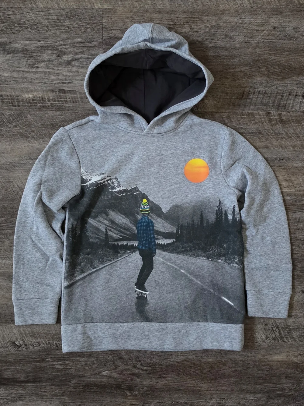 New Boys Skateboarding Hoodie